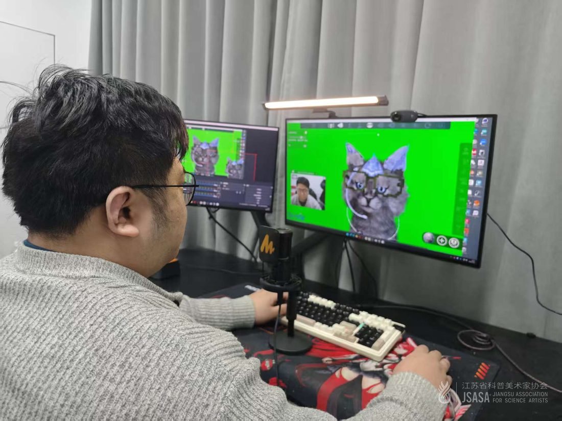 科技猫元宇宙艺术导览