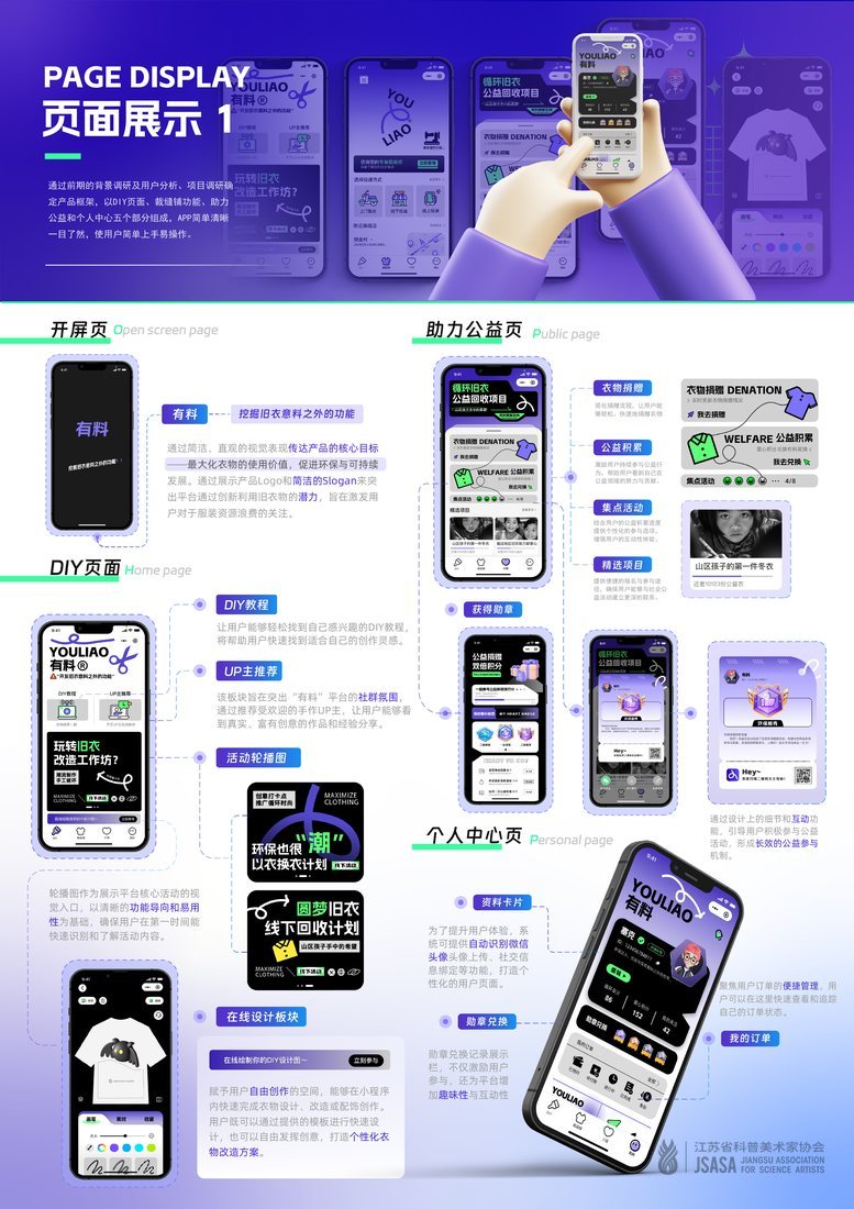 基于旧衣使用最大化理念下的微信小程序界面设计