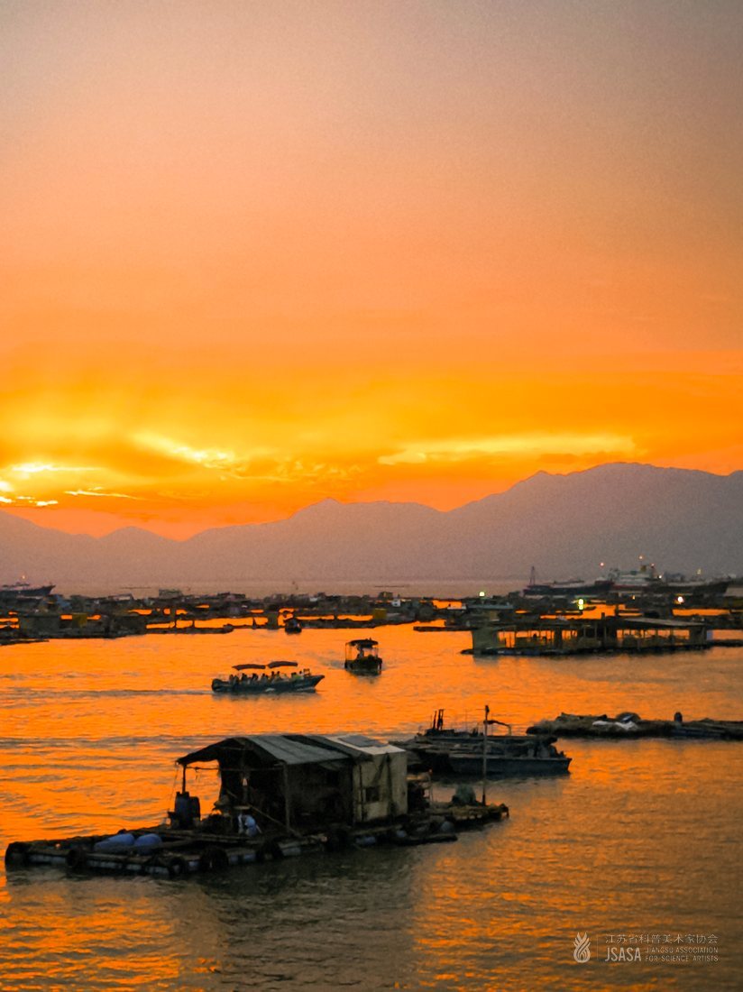 《海畔鱼韵》